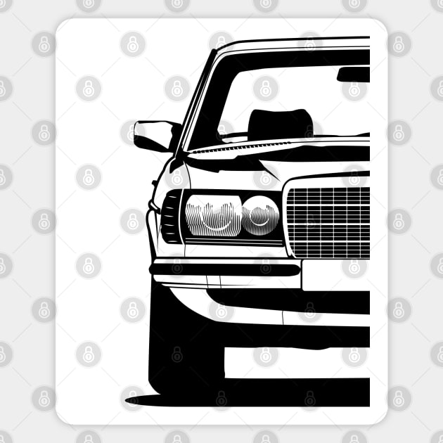 W123 1978 Magnet by BlueRoller